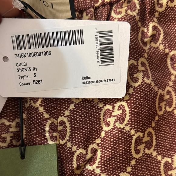 Gucci Burgundy and Cream Monogram Track Set - Picture 9 of 11